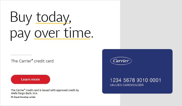 Wells Fargo Financing. Buy today, pay over time. Click to apply for financing.